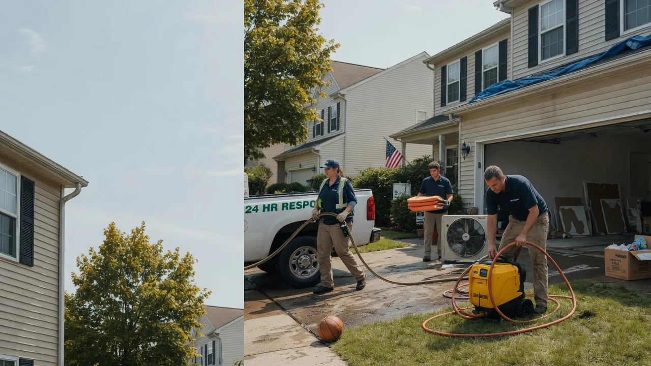 Emergency Water Damage Restoration in Coulters, PA near me